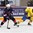 ST. CATHARINES, CANADA - JANUARY 14: USA 's Grace Zumwinkle #18 looks for a scoring chance while Sweden's Jessica Adolfsson #10 defends during semifinal round action at the 2016 IIHF Ice Hockey U18 Women's World Championship. (Photo by Jana Chytilova/HHOF-IIHF Images)

